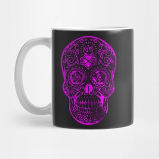 PURPLE MEXICAN LATINO SCULL DESIGN Mug